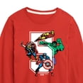 thumbnail image 3 of Marvel The Avengers - Birthday 5 - Toddler And Youth Long Sleeve Graphic T-Shirt, 3 of 5