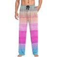 thumbnail image 4 of Paint Wood Rainbow Color Ghost Pajama Pants, Men's Lounge Pants Light with Drawstring and Pockets, Christmas New Year Birthday Father's Day Gifts, X-Large, 4 of 7