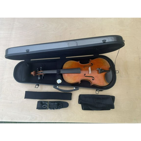 Siemonic 15-16.5inch Viola Case Carbon Fiber Violin Box Thick Padding Strong Light Carry