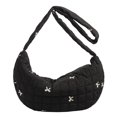 thumbnail image 1 of Bolso Mujer Acolchado Hombro Bandolera Hinchada Suave Al Aire Libre, 1 of 9