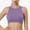 Purple, variant on Sports Bras,Bras for Women Women's 1 Piece Crop Tank Tops Ribbed Seamless Workout Sleeveless Shirts Racerback Crop Tops Bralettes for Women,Wireless Bra,Seamless Bras Black S