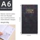 thumbnail image 1 of Cuaderno de viaje Quinlirra en liquidación, funda para diario de viaje A6, mini organizador de agenda A6 con bolsillo para escribir, diario o llevar un diario, regalo para mujeres y hombres., 1 of 3