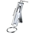 thumbnail image 3 of RyanK Clearance Nail Clippers Stainless Steel Nail Clippers With Lock And File Folding Nail Clippers Thin Nail Clippers Wholesale, 3 of 7
