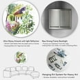 thumbnail image 5 of Designart - Rural Village On A Green Summer Day - Traditional Metal Circle Wall Art, 5 of 5