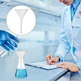 thumbnail image 2 of ColoMX Juego de 4 embudos de vidrio: 40 mm, 50 mm, 75 mm y 100 mm. Embudos de vidrio para transferencias precisas de líquidos. Para aplicaciones de laboratorio y manualidades., 2 of 8