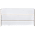 thumbnail image 3 of Benjara Queen Bed with 6 Under Compartments and Storage Headboard- White, 3 of 6