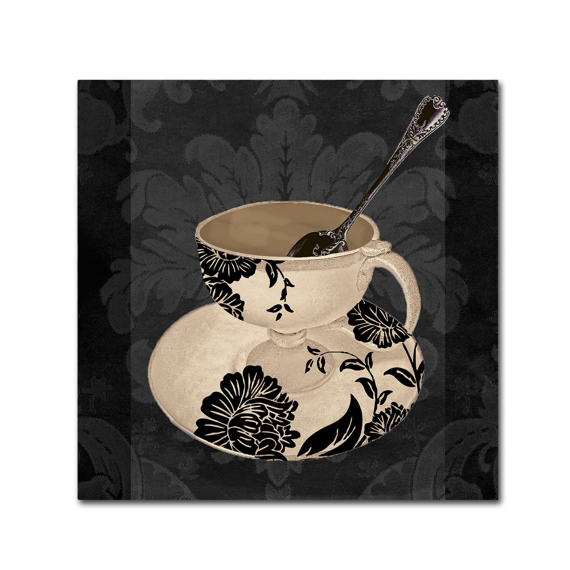 Trademark Fine Art Food & Drink Canvas Art ' Vintage Cafe II ' by Color Bakery