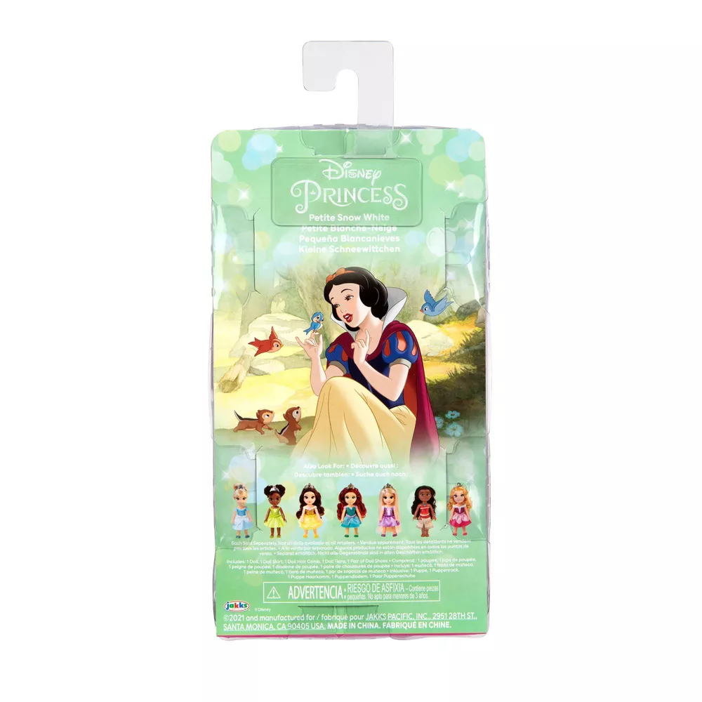 Disney Princess 6” Petite Snow White with Glittered Molded Bodice