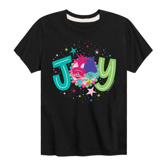 Trolls - Poppy Branch Joy - Toddler & Youth Short Sleeve Graphic T-Shirt