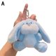 thumbnail image 1 of 1 unidad de llavero de dibujos animados de conejo de ojos azules de peluche suave Scho Sincero Electrónica, 1 of 5