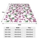 thumbnail image 3 of Balery Orchids Flowers Manta de Felpa Suave y Acogedora – Cobija de Franela Aterciopelada para Cama, Lavable y Cálida para Sofá, Mascotas, Transpirable-40"x30", 3 of 7