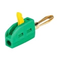thumbnail image 3 of GUOOL 4mm Banana Plug Practical Wire Cable Connector for Wall Plates and Receivers Green, 3 of 9