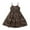 Girls, variant on Mommy and Me Dresses,Matching Outfits,Parent-child Summer Leopard Print Beach Sleeveless Dress Mother-daughter Suit Kid,Brown