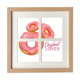 thumbnail image 1 of Postre dona alimentos dulces occidental Pantalla de escritorio de pared de marco 4 aperturas, 1 of 4
