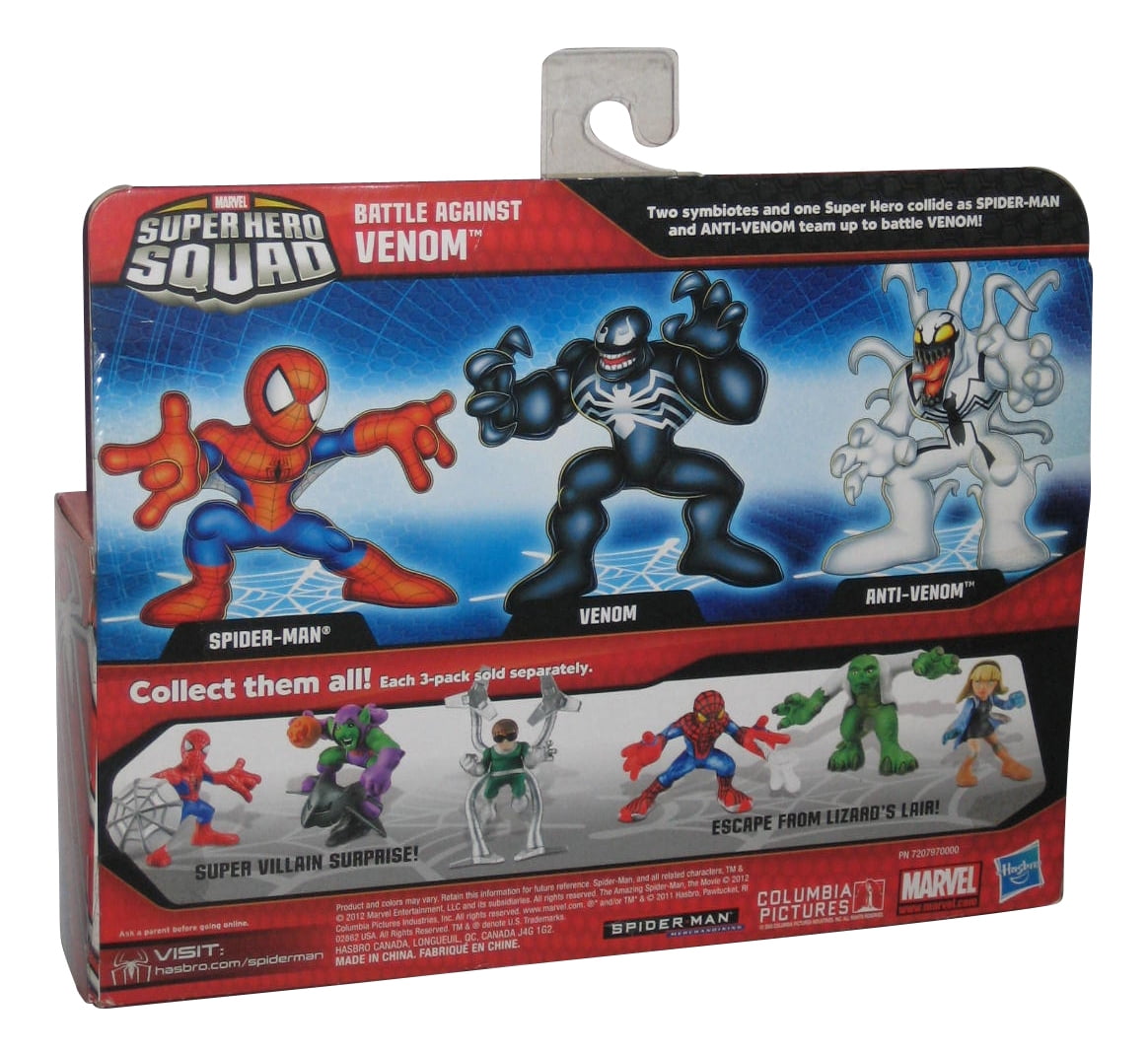 Marvel Super Hero Squad Anti Venom Action Figure Hasbro 2012