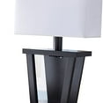 thumbnail image 4 of Contemporary Style Sturdy Table Lamp, Dark Brown, 4 of 5