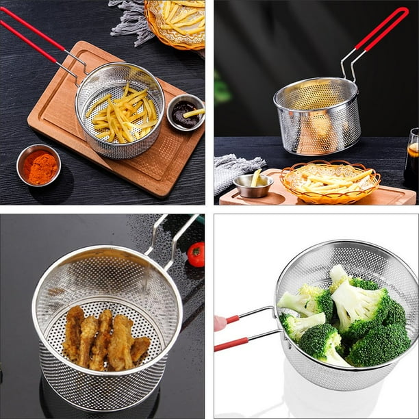 Panier Per Spaghetti In Acciaio Inox - Diametro 180 Mm - Vogue - Foto 5