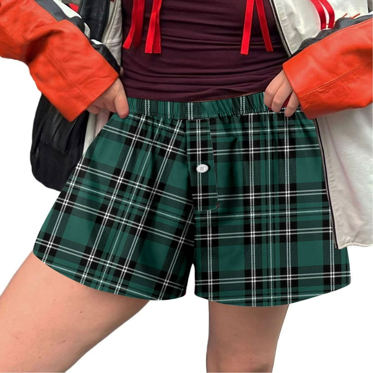 QYZEU Womens Shorts for Summer Women Shorts Cute Soft Elastic Low