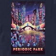 thumbnail image 2 of Men's Elemental Periodic Park Poster  Graphic Tee Navy Blue Small, 2 of 5