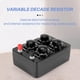 thumbnail image 5 of Instrumento de enseñanza de resistencia de década Variable de precisión, caja de resistencia Simple de 0-9999 Ohm, 5 of 5