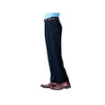 thumbnail image 2 of Haggar Men's Cool 18® Solid Pleat Front Pant Classic Fit 41114529486, 2 of 6