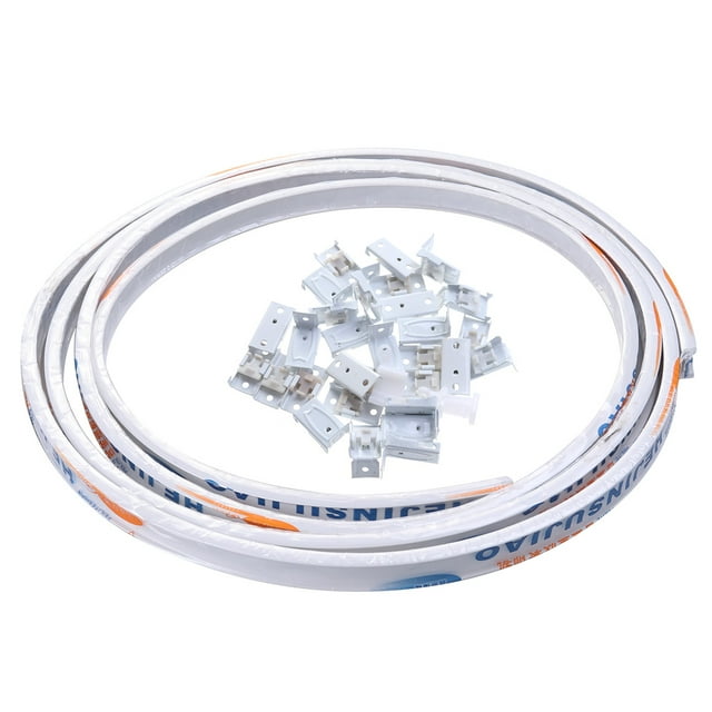 MasteelfCA Rideau Flexible et Flexible, Rideau de Douche pour Fenêtres, Séparateur de Pièce (Support Mural)