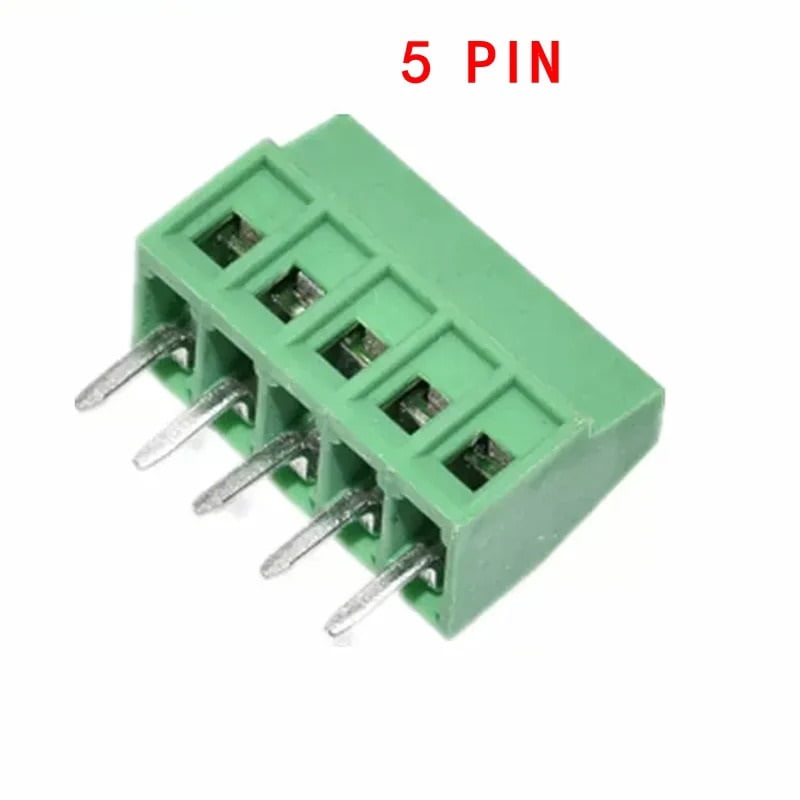 5PCS KF128 2.54mm PCB Mini Screw Terminal Blocks Connector for Wires KF128-2.54 2P 3P 4P 5P 6P 7P 8P 9P 10P 12P 16P Terminal - 3 PIN