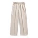 thumbnail image 1 of Pantalones largos de verano de seda helada para hombre, pantalones finos de pierna ancha, pantalones casuales de color liso, pantalones holgados de tubo recto para hombre, pantalones de hombre, 1 of 8