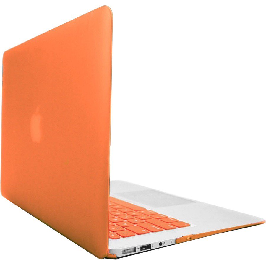 Macbook Air 13.3" Orange Rubberized Hard Case for (A1369, A1278, A1425