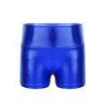 thumbnail image 6 of Jizyo Girls Tumbling Outfits Biketards with Shorts Gymnastics Leotards 4-16 Years Sports Workout Royal Blue 4, 6 of 7