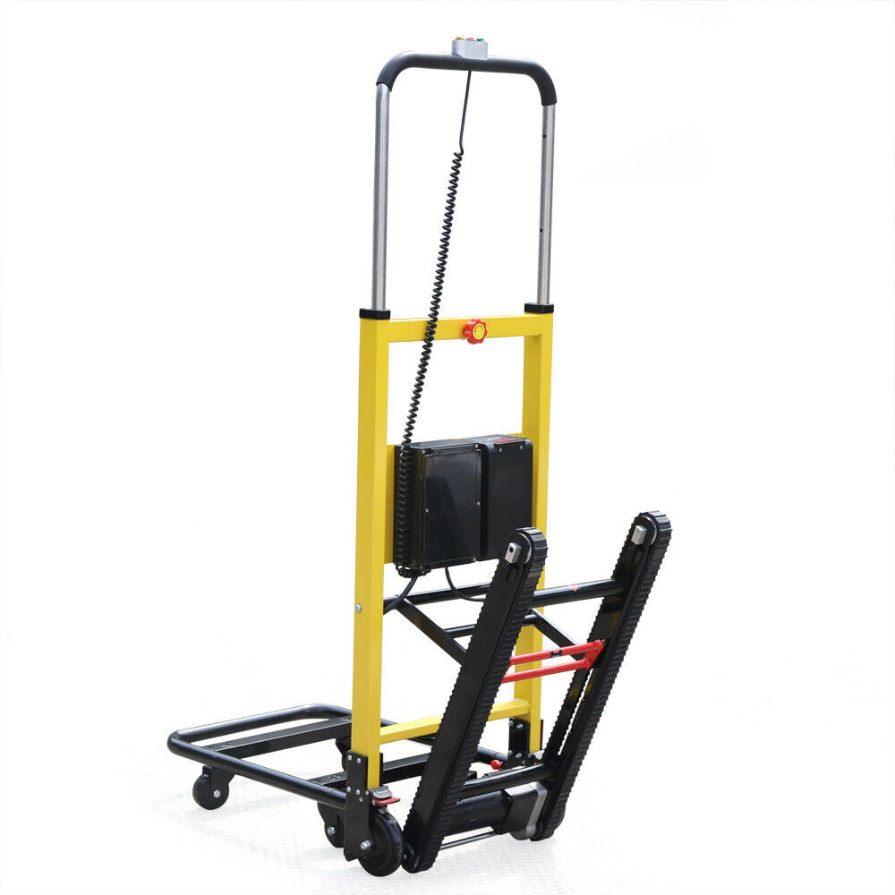 352LBS Stair Climbing Hand Truck Dolly with 6 Wheels for Hospital Electric Folding Stair Climber Cart 40.55 x 20.87 x 68 Warehouse 