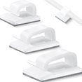 thumbnail image 1 of 75 clips adhesivos para cables, organizador de cables para coche, soporte para cables, gestión de cables para casa y oficina, 3 tamaños, 1 of 5