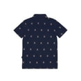 thumbnail image 2 of Chaps Boys Allover Print Short Sleeve Cotton Polo Shirt, Sizes 4-18, 2 of 3