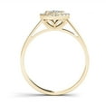 thumbnail image 3 of 1/3 Carat T.W. Diamond 10kt Yellow Gold Single Halo Engagement Ring, 3 of 5
