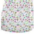 thumbnail image 3 of Womens Medical Nursing Print Scrub Uniform Top GT Performance-Chalked Rainbow Hearts-XX-Large, 3 of 6