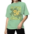 thumbnail image 2 of Aloha Hawaii Turtle Design Women's T-shirt, 2 of 3
