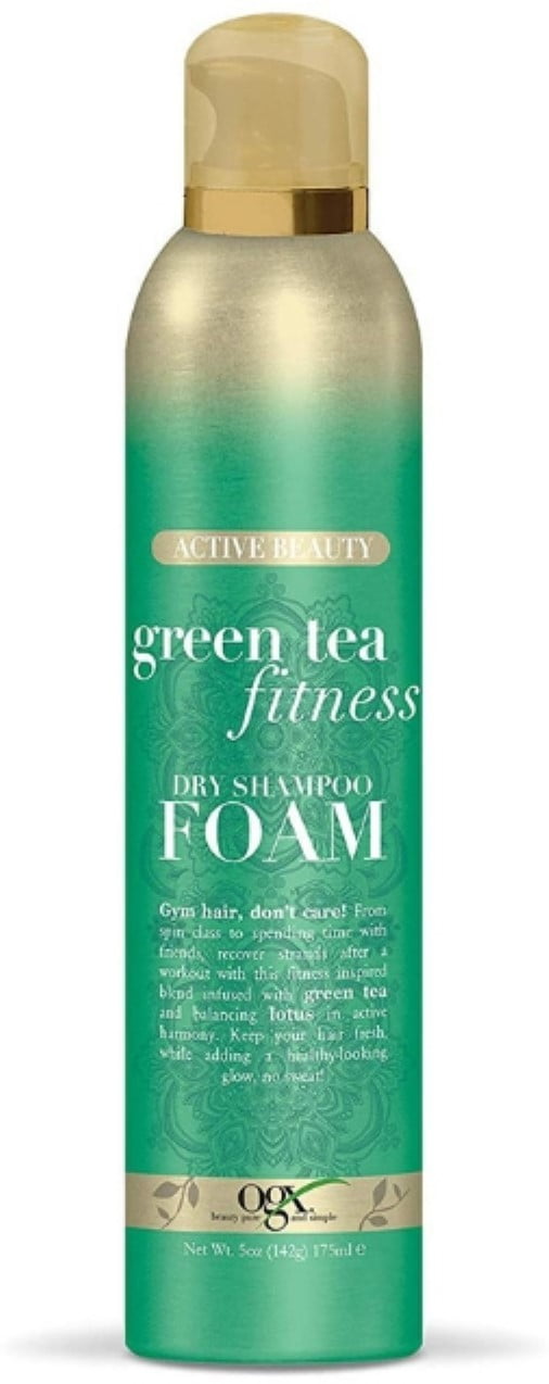 3 Pack OGX Green Tea Fitness Dry Shampoo Foam, 5 oz