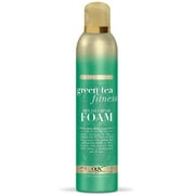 OGX Green Tea Fitness Dry Shampoo Foam, 5 oz (Pack of 2)