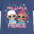 thumbnail image 3 of Lol Surprise! - Fa La La La Fierce - Toddler & Youth Girls Short Sleeve Graphic T-Shirt, 3 of 5