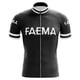 thumbnail image 4 of FAEMA-Conjunto de maillot de ciclismo retro para hombre, pantalones de manga corta, maillot clásico de triatlón y ciclismo de montaña, color negro, 4 of 4
