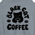 thumbnail image 3 of Instant Message - Black Cat Coffee - Women's Racerback Tank Top, 3 of 6