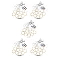 thumbnail image 3 of Ounissouiy Tira de luces LED para ventana con Control remoto, tira de lámpara alimentada por USB Flexible para el hogar, fiesta al aire libre, suministros No.02 5piezas Ounissouiy CBP181355, 3 of 6