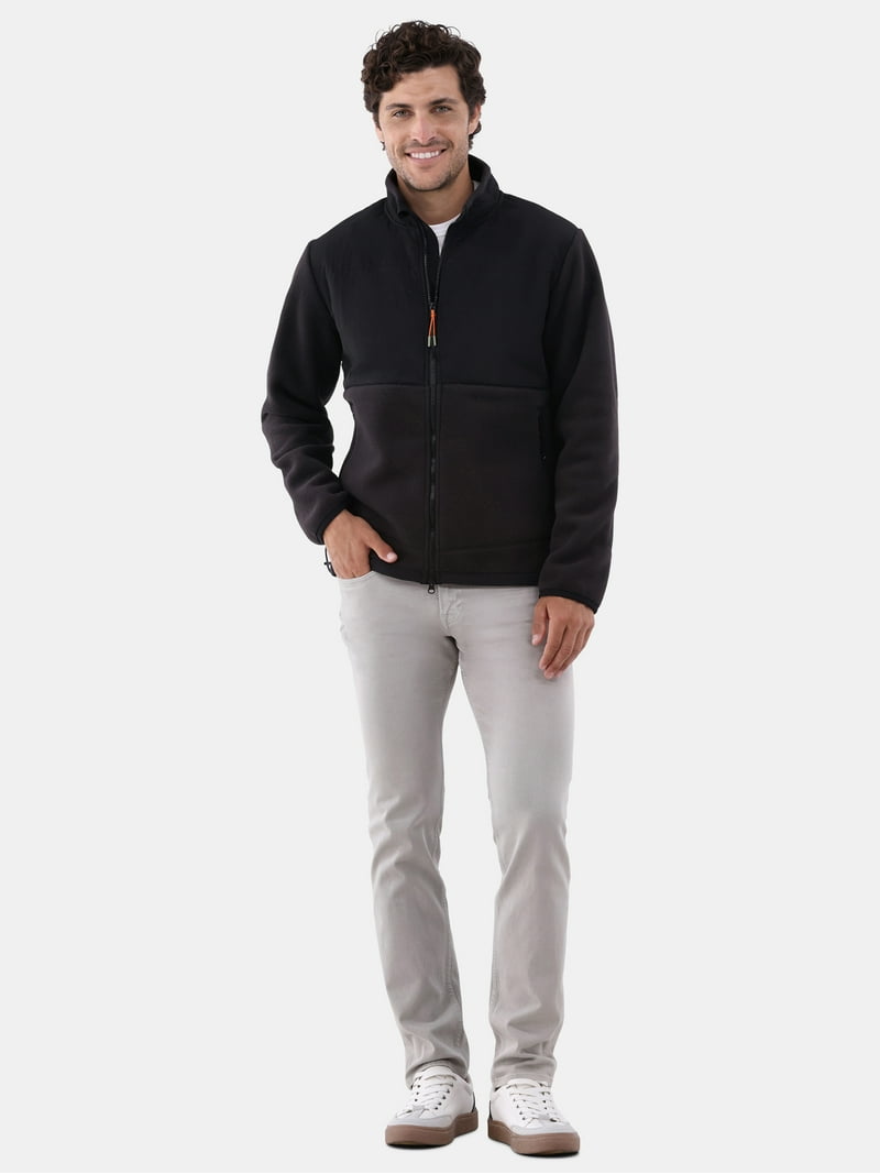 Ozark Trail men's Media Fleece Jacket - Sizes S-3XL - Walmart.com