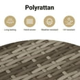 thumbnail image 3 of vidaXL Robot Mower Garage Storage Shelter Garden Outdoor Lawn Poly Rattan, 3 of 9