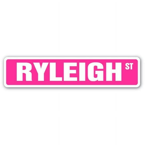SignMission SS-RYLEIGH 4 x 18 in. Ryleigh Street Sign