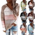thumbnail image 2 of IKemiter Pull-Over pour Femmes à Capuche Dames Mode Décontractée Grande Taille à Manches Longues Sweatshirts Top, 2 of 8