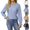 Black, variant on Sexlip Women's Dressy Casual Blouses Long Puff Sleeve Textured Jacquard Business Tops Trendy Crew Neck Keyhole Work Shirts White S