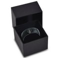 thumbnail image 3 of Tungsten Anchor Rope Band Ring 8mm Men Women Comfort Fit Black Dome Polished, 3 of 4