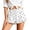 1-White, variant on Women's Polka Dots Bubble Shorts Elastic Waist Pleated Stretchy Hem Stylish Mini Pumpkin Shorts 2026 Fashion Loose Fit Comfortable Balloon Style Summer Bottoms 1-Pink M