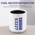 thumbnail image 5 of S3227 Outboard Marine Fuel Filter elements Fuel Water Separator Filter elements,1* Fuel Filter Element,White, 5 of 5